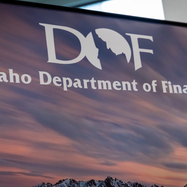 DOF, Idaho Department of Finance banner.