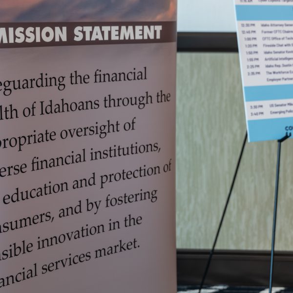 IDOF Mission Statement banner.